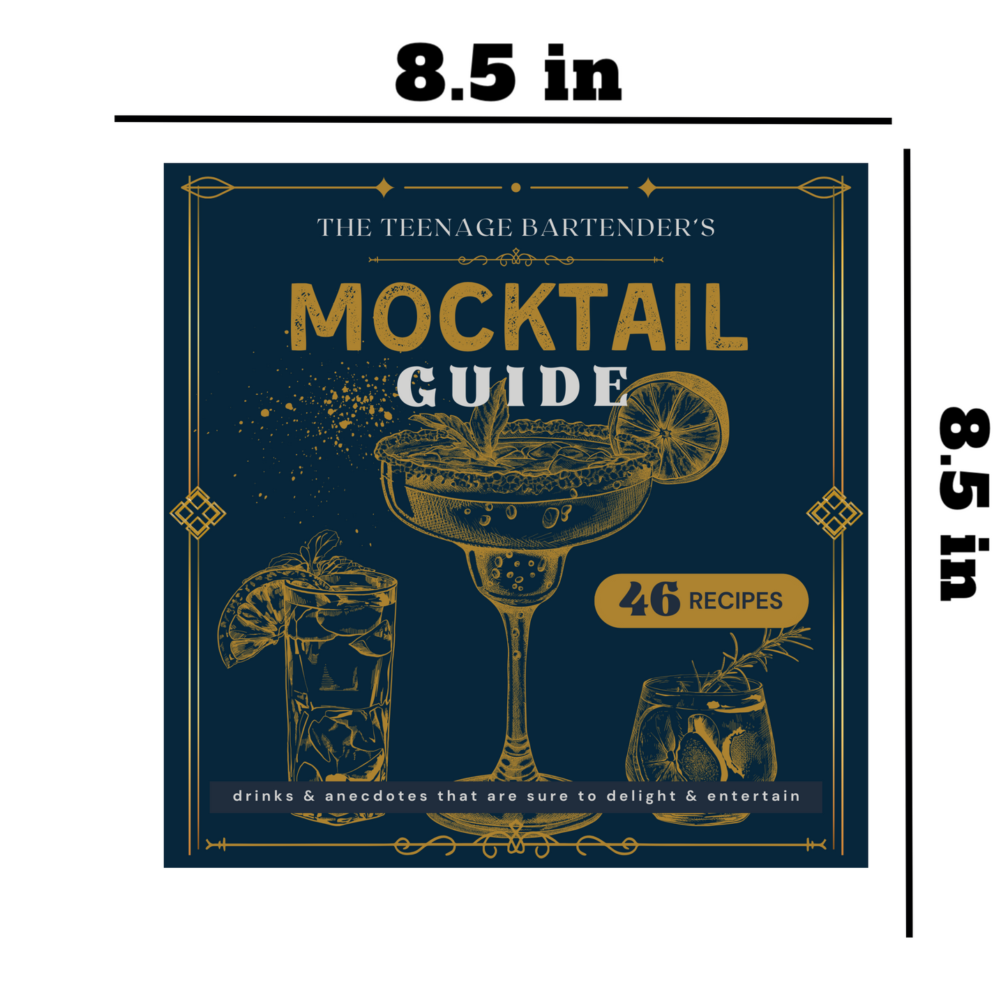 The Teenage Bartender's Mocktail Guide (Hardcover)