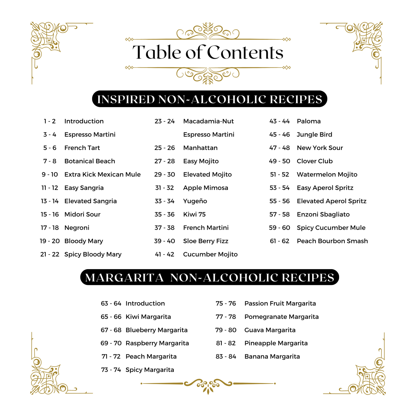 E-Book Last Call Mocktail Guide